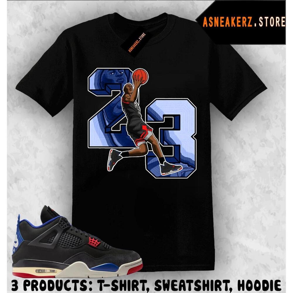 Shirt To Match Aj 4 Rare Air Matching Tee Mj Number 23 T-Shirt